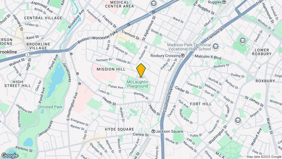 236 Parker Hill Ave, Unit #226 - 7 Map and Location Details