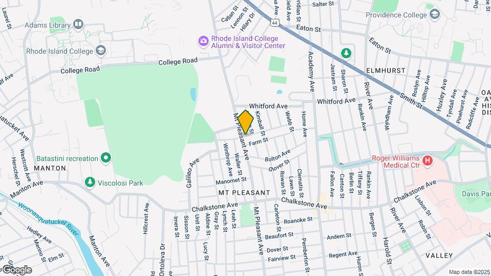 371 Mt Pleasant Ave Map and Location Details