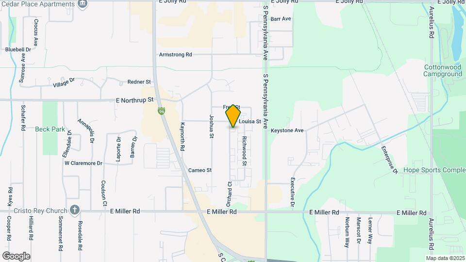 5717 Orchard Ct Map and Location Details