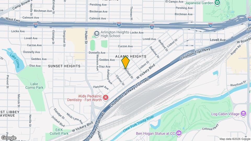 4300 Valentine St Map and Location Details