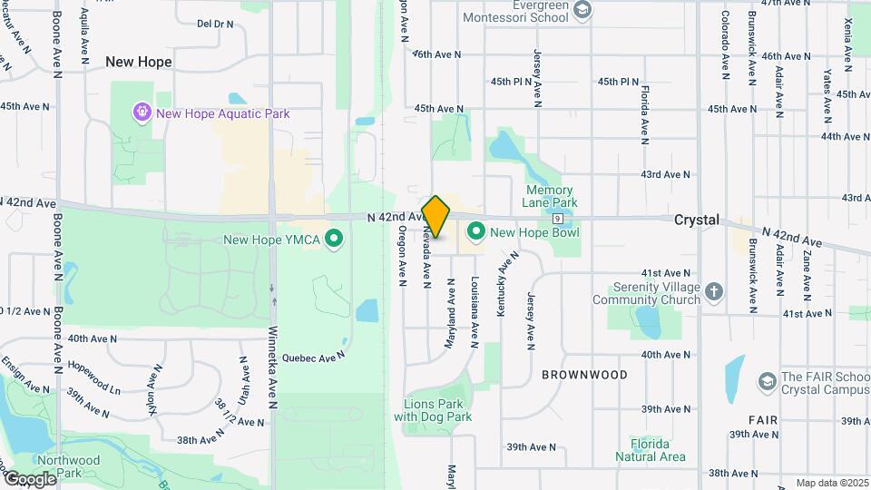 4110-4120 Nevada Ave N Mapa y Detalles de la Ubicación