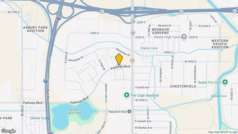 1821 Parkway Blvd, Unit #1 Map and Location Details