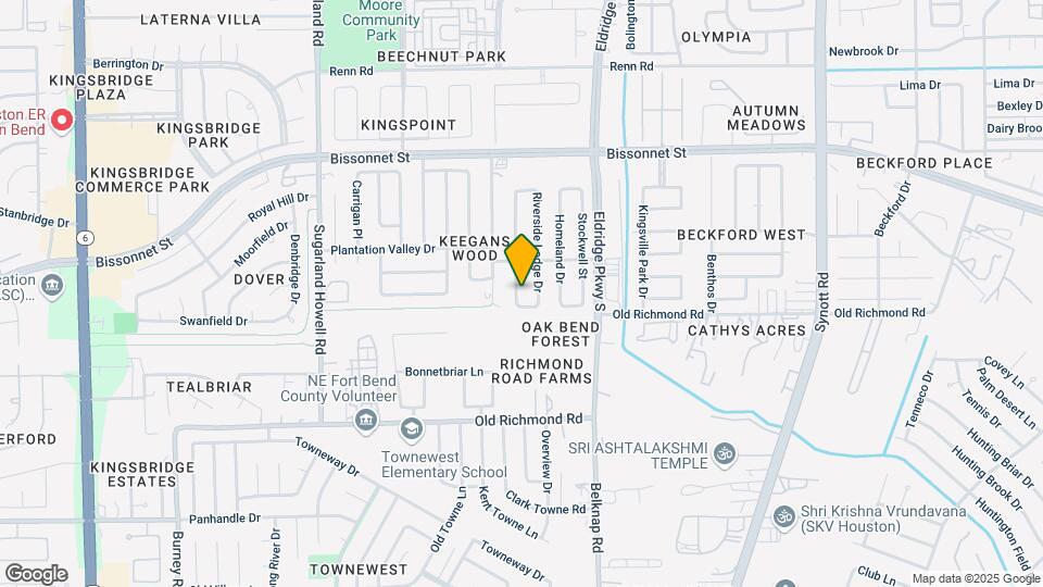 9611 Wellsworth Dr Mapa y Detalles de la Ubicación