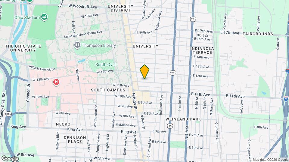64-70 Chittenden Ave Mapa y Detalles de la Ubicación