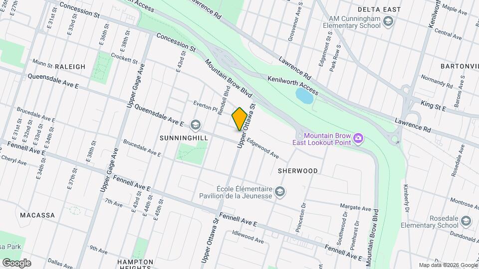 366 Upper Ottawa St Map and Location Details