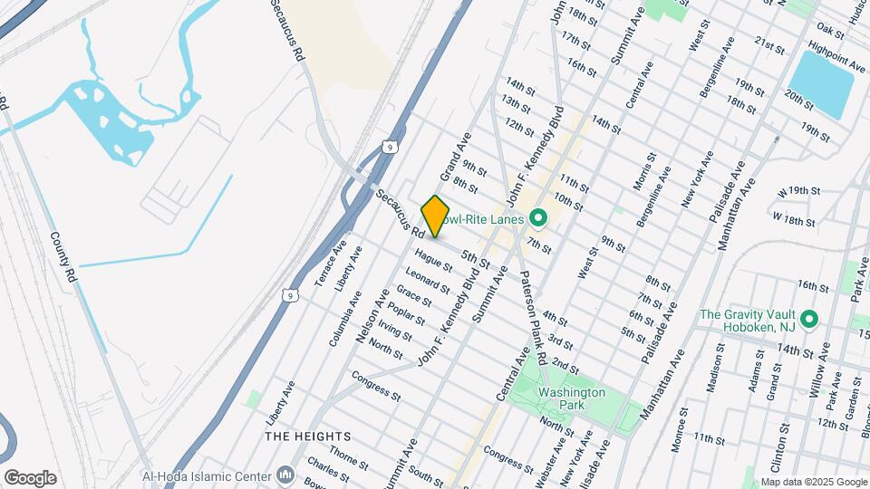 823 Secaucus Rd Mapa y Detalles de la Ubicación