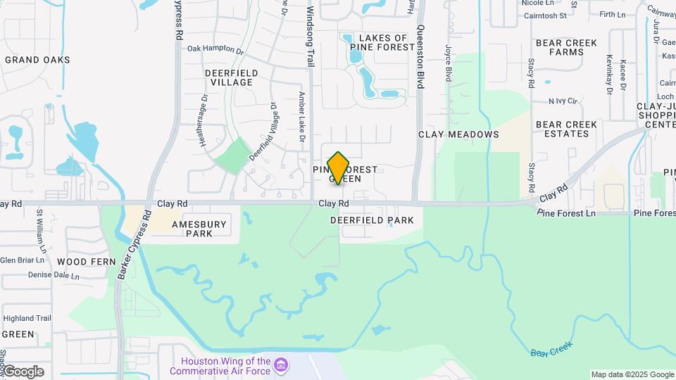 3815 Pine Forest Green Blvd Map and Location Details