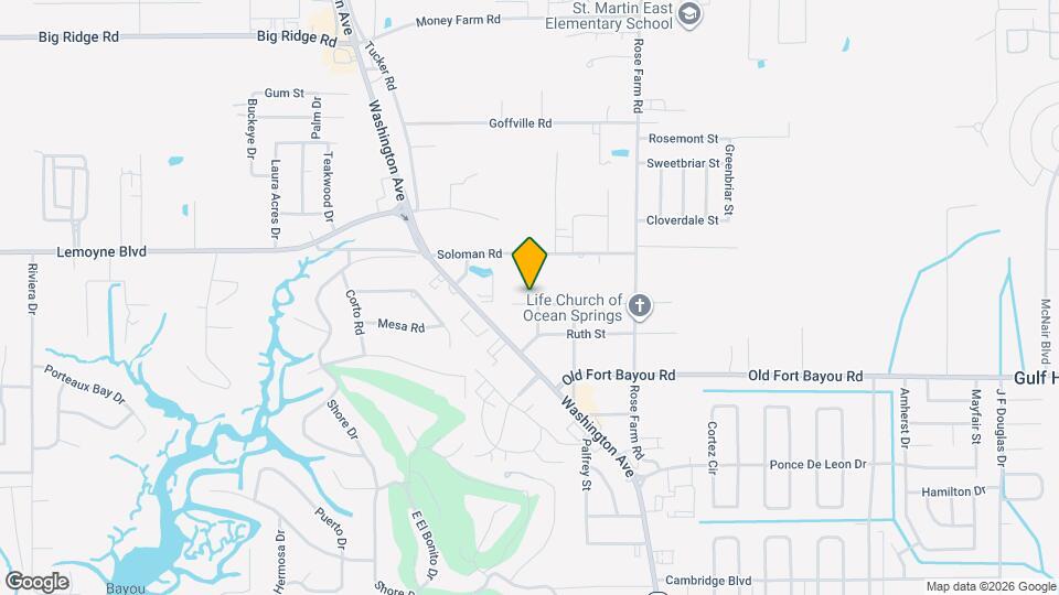 13500 Leila St Map and Location Details