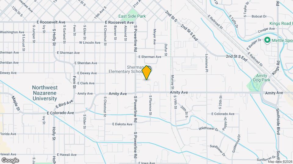 702 S Florence Ct Map and Location Details