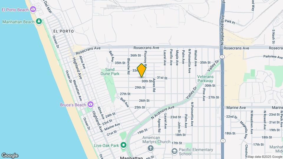 652 31st St Map and Location Details