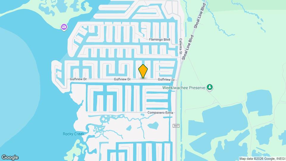 3476 Gulfview Dr Map and Location Details