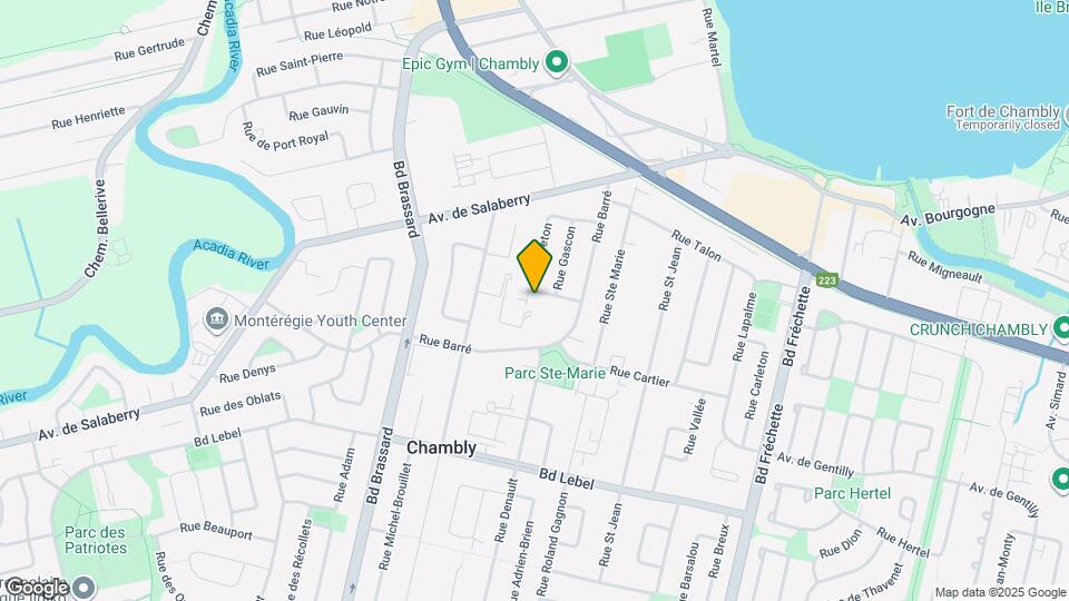 1224-1264 Rue Map and Location Details