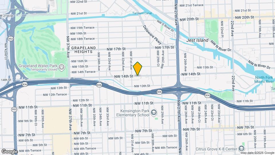 3072 NW 14th St Map and Location Details