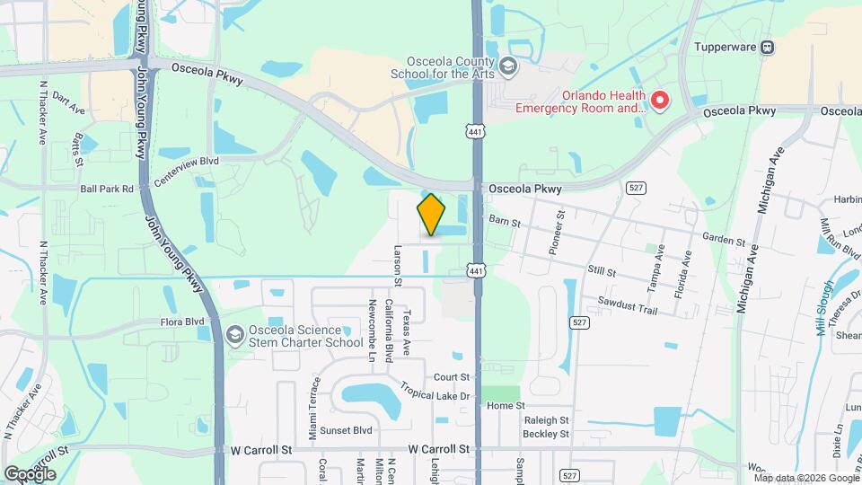Breezewood Village Apartments Map and Location Details