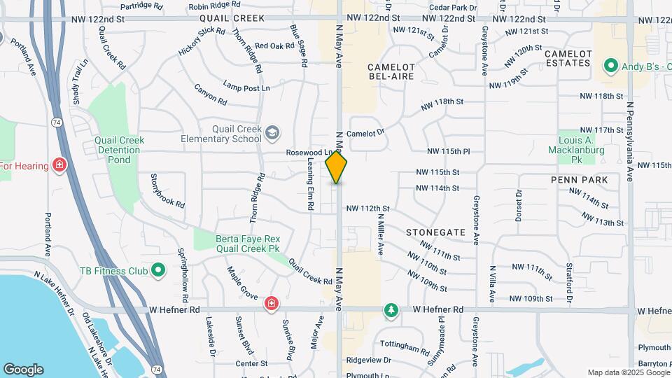 11433 N May Ave Mapa y Detalles de la Ubicación