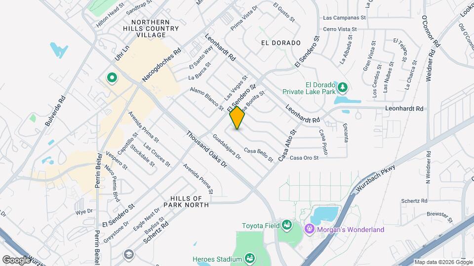 4718 Casa Oro St Map and Location Details