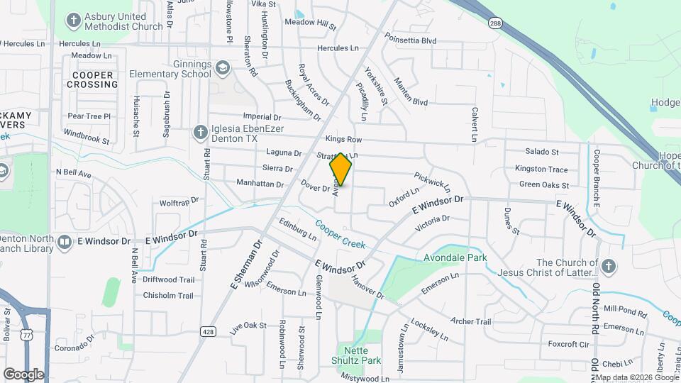 3214 Avon Dr Map and Location Details