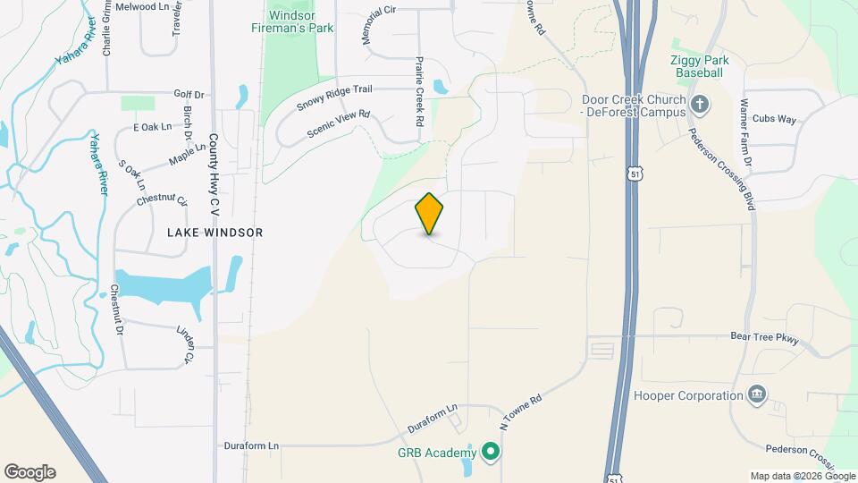 6549 Pleasant Prairie Dr Map and Location Details