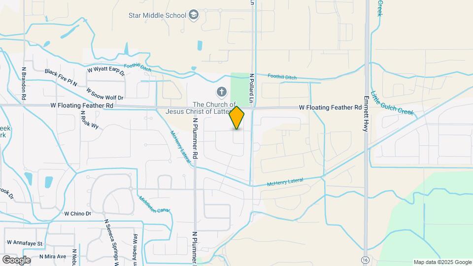 1464 N Garnet Creek Ave Map and Location Details