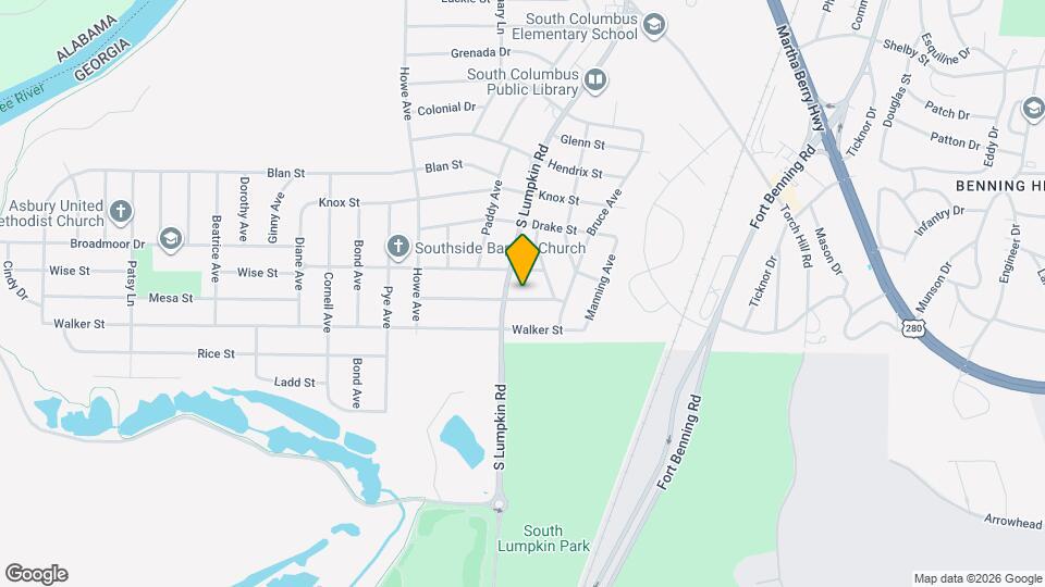 3115 Meade St Map and Location Details