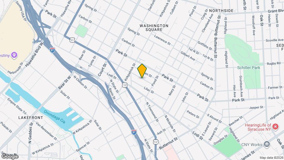 727 N Alvord St, Unit BSMT Mapa y Detalles de la Ubicación