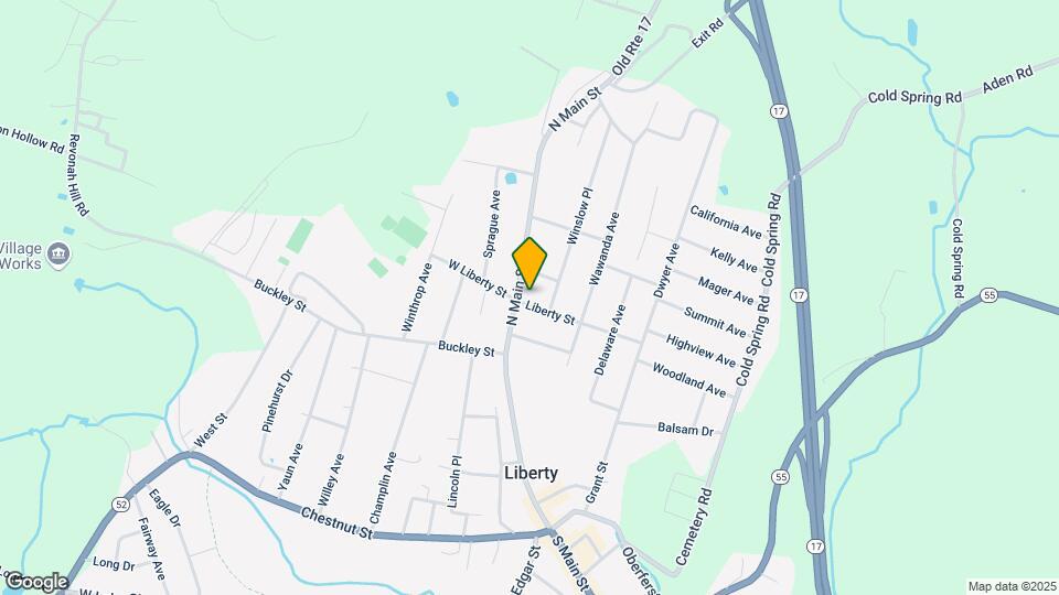 6 Liberty St Map and Location Details