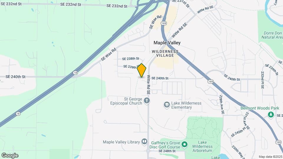 21912 SE 240th Pl Map and Location Details
