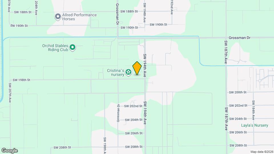 19471 SW 198th St Map and Location Details