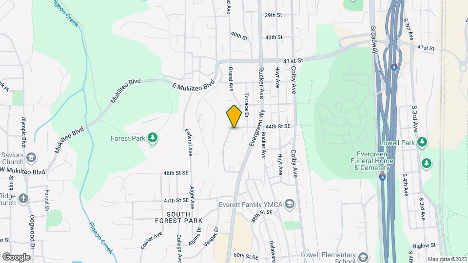 1202 44th St SE Map and Location Details