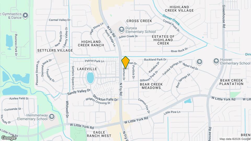 6610 Gorton Dr Mapa y Detalles de la Ubicación