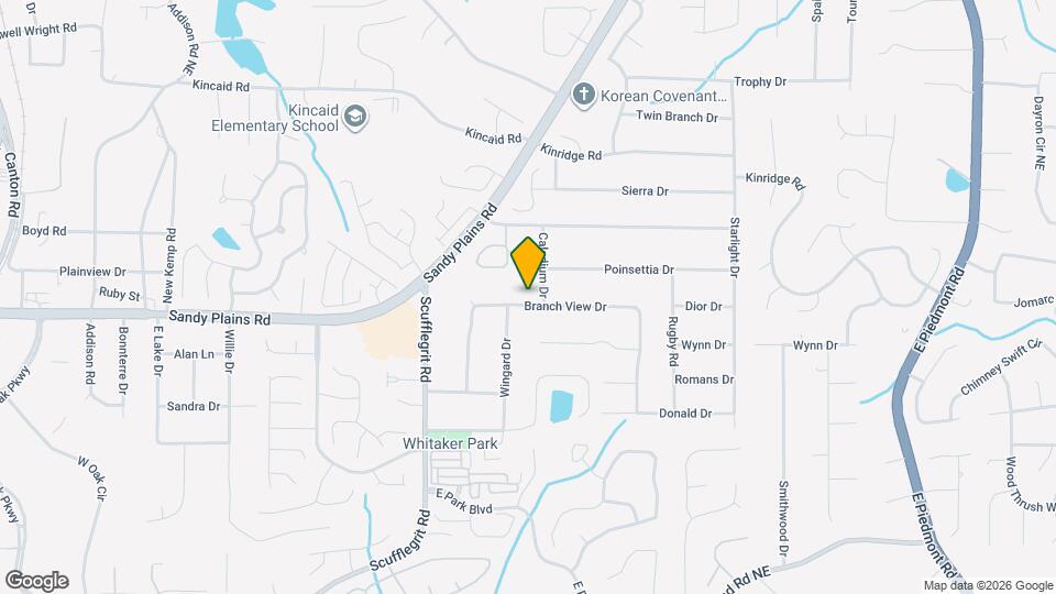 1950 Branch View Dr Map and Location Details