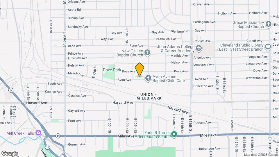 10613 Avon Ave Map and Location Details