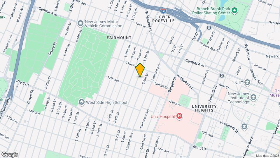 120 S 7th St Mapa y Detalles de la Ubicación