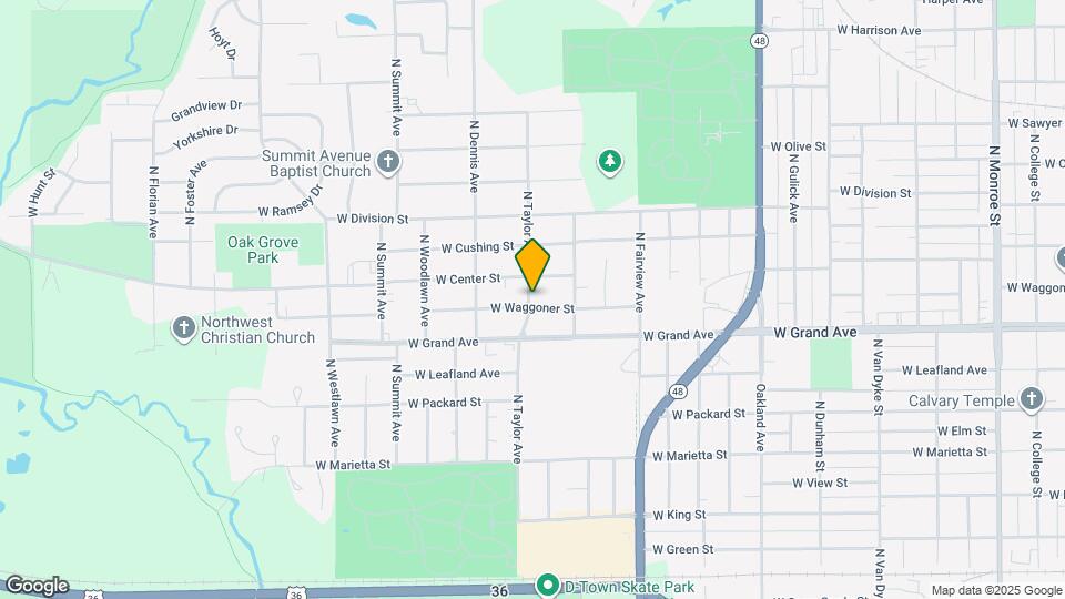 1590 W Waggoner St Map and Location Details