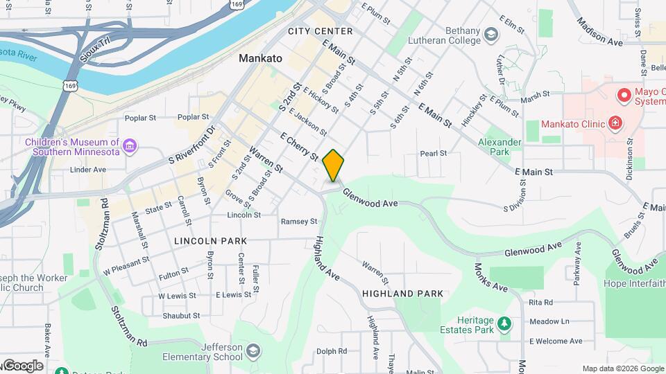 110 Glenwood Ave Map and Location Details