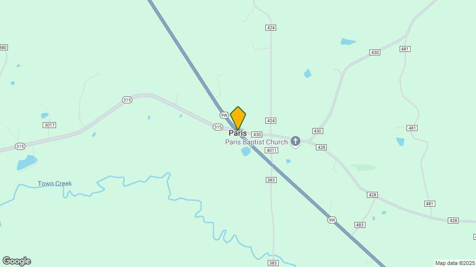 09cr428 paris ms 38949 Map and Location Details