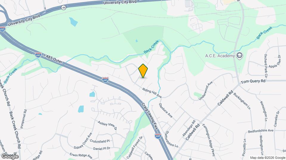 13645 Coram Pl Map and Location Details