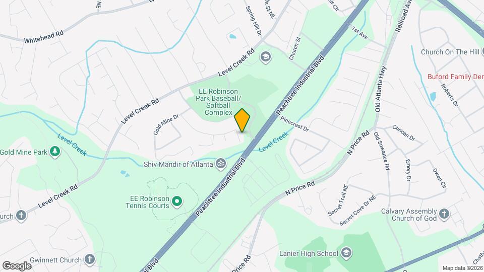 4725 Diggers Way Mapa y Detalles de la Ubicación