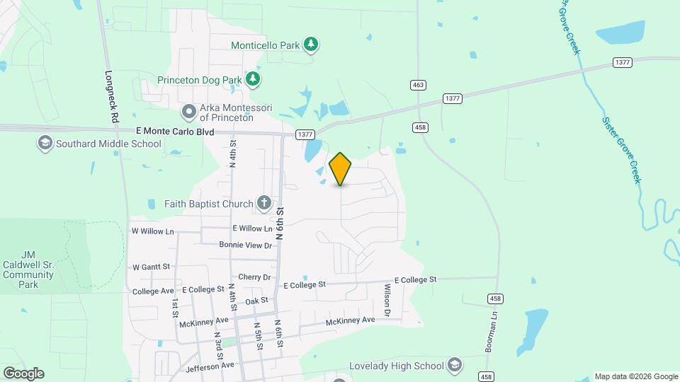 1320 Windermere Wy Map and Location Details