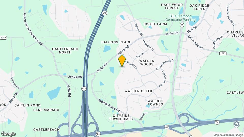 2808 Kentshire Pl Map and Location Details