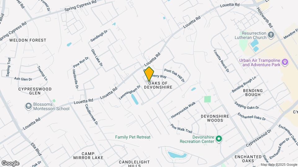 2711 Weald Way Ct Map and Location Details