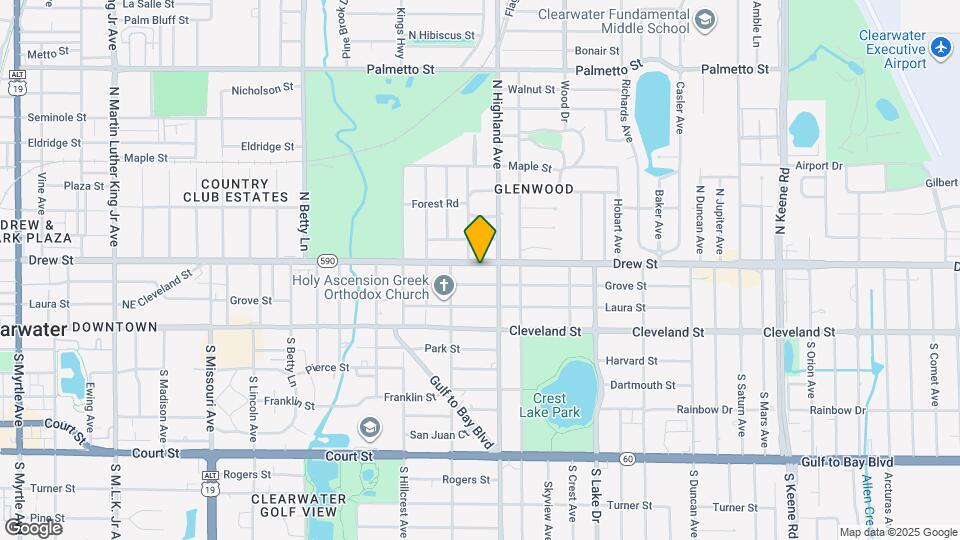 1481 Drew St Map and Location Details