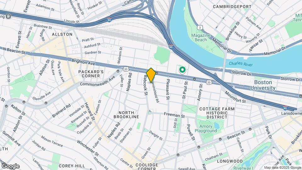 29 Crowninshield Rd, Unit 17 Mapa y Detalles de la Ubicación