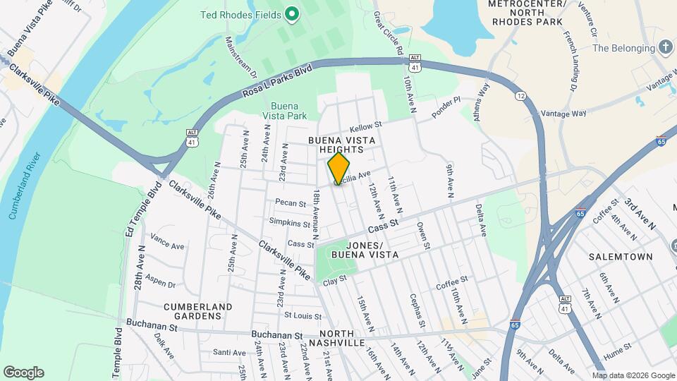 2134 15th Ave N Map and Location Details