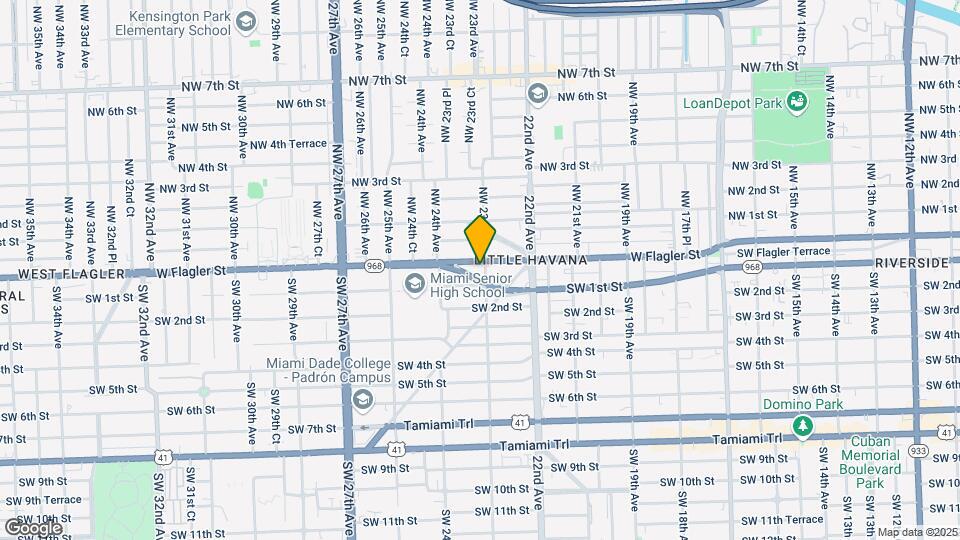 2300 W Flagler St Map and Location Details