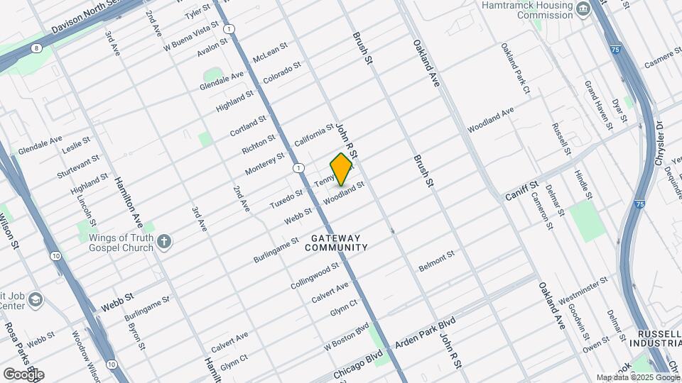 81 Woodland St Map and Location Details