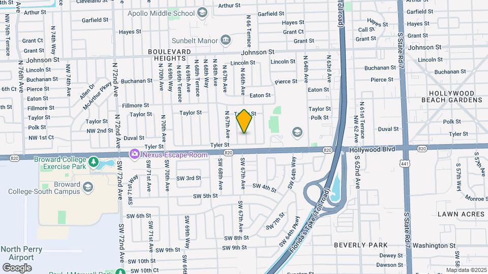 220 N 66th Ave Map and Location Details