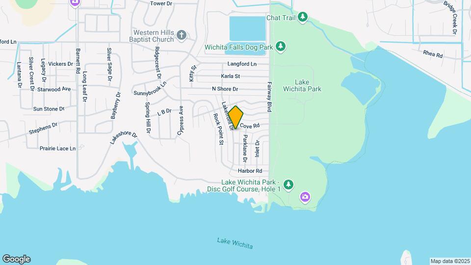 5107 Lakefront Dr Map and Location Details