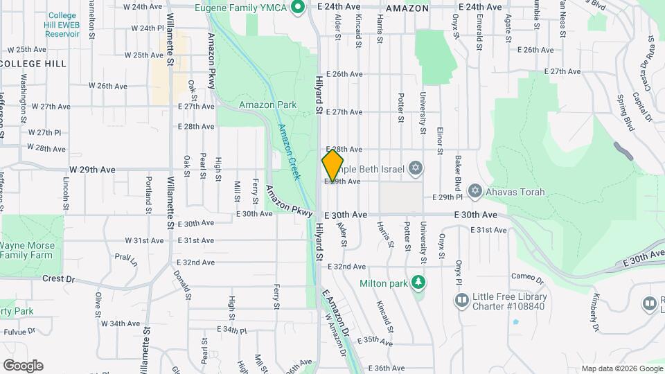 2920 Alder St Map and Location Details