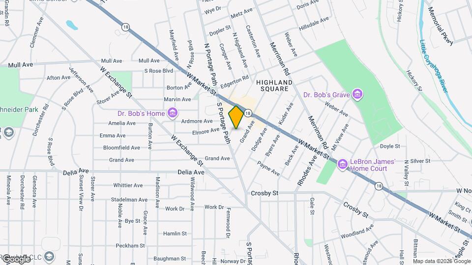 53 S Highland Ave, Unit 2 Map and Location Details